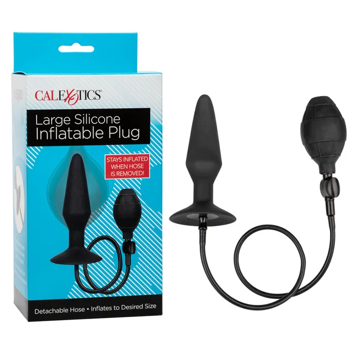 Large Silicone Inflatable Plug CalExotics Male Sex Toys