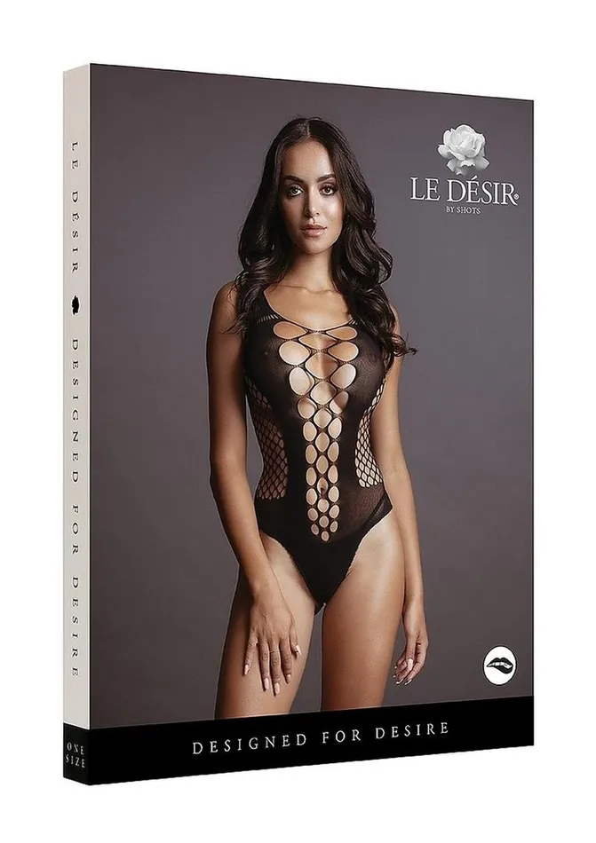 Le Desir Contrast Fence Net Teddy Le Desir Vibrators