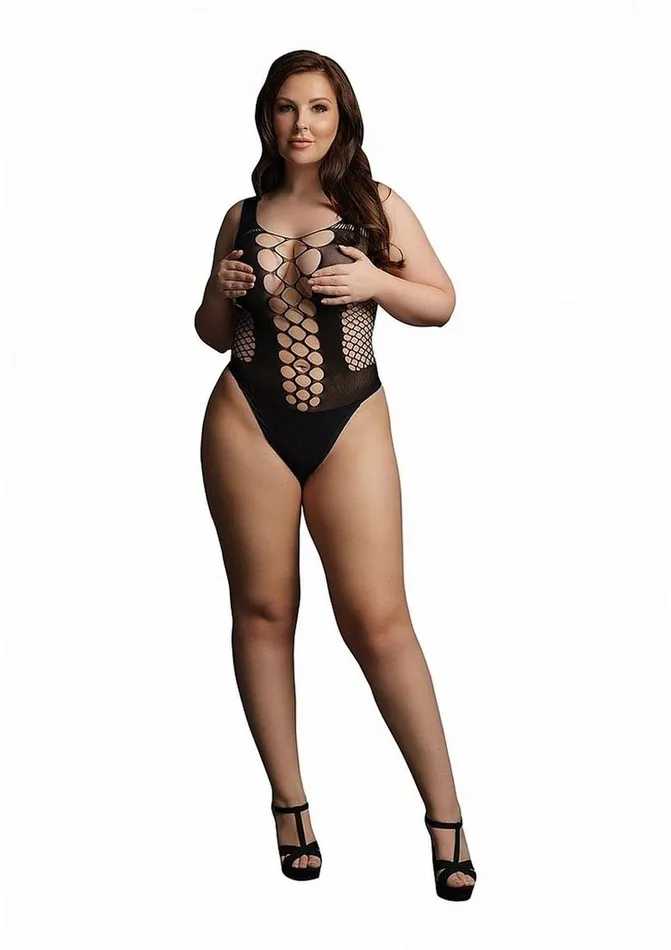Le Desir Contrast Fence Net Teddy Le Desir Vibrators