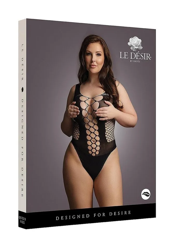 Le Desir Contrast Fence Net Teddy Le Desir Vibrators