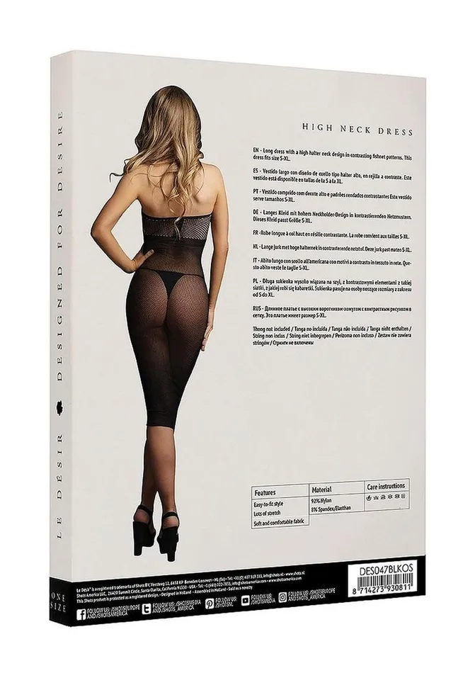 Le Desir High Neck Dress Le Desir Vibrators