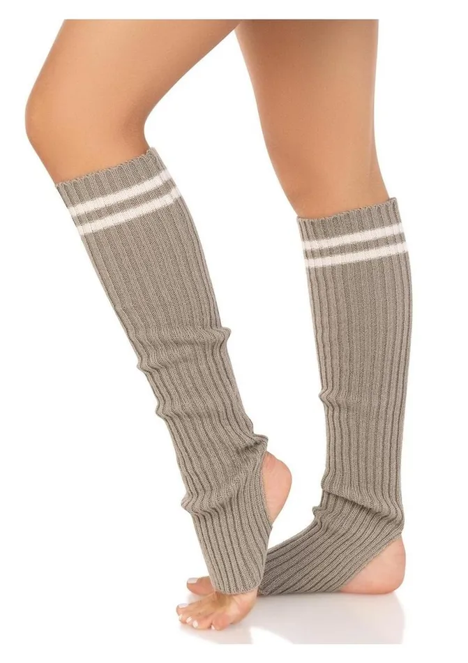 Leg Avenue Ribbed Stirrup Leg Warmers with Athletic Stripe Leg Avenue Female Sex Toys Leg Avenue Ribbed Stirrup Leg Warmers with Athletic Stripe Leg Avenue Female Sex Toys