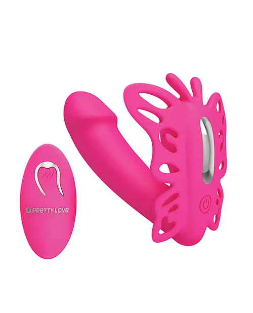Liaoyang Baile Health Care Produ Katherine Wearable Butterfly Vibe Fuchsia Vibrators