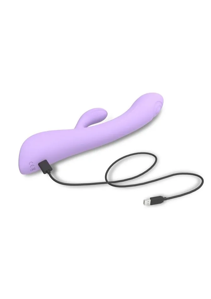 Love to Love Female Sex Toys Bunny and Clyde Rechargeable Silicone Rabbit Vibrator