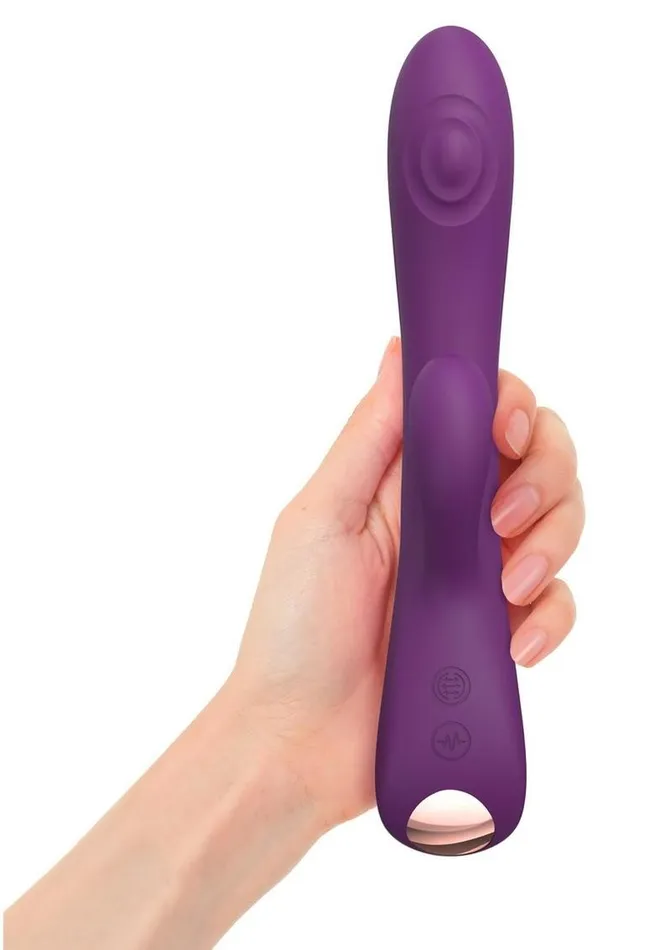 Love to Love Female Sex Toys Bunny and Clyde Rechargeable Silicone Rabbit Vibrator