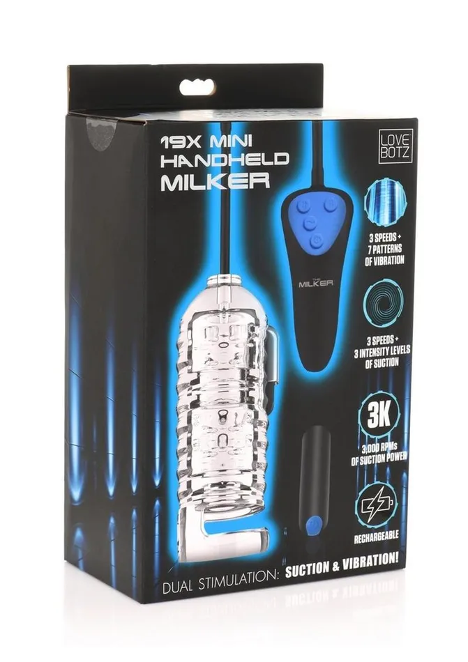 Lovebotz Female Sex Toys Lovebotz Mini Handheld Rechargeable Milker