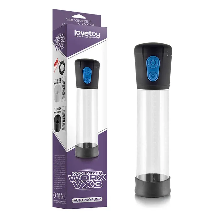 Lovetoy Power Maximizer Worx VX3 Pussy Pump Lovetoy Male Sex Toys