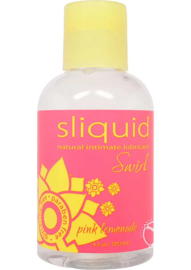 Lubricants Sliquid Sliquid Naturals Swirl Water Based Lubricant Pink Lemonade Lubricants Sliquid Sliquid Naturals Swirl Water Based Lubricant Pink Lemonade