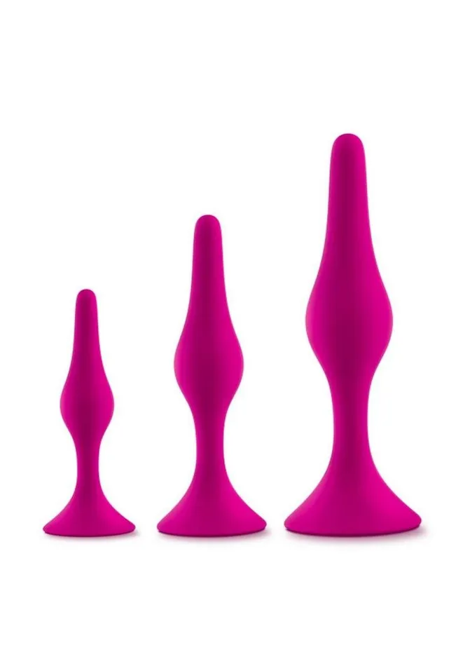 Luxe Anal Luxe Beginner Plug Kit Silicone Butt Plugs 3 Sizes Luxe Anal Luxe Beginner Plug Kit Silicone Butt Plugs 3 Sizes
