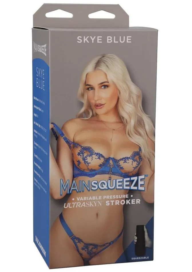 Main Squeeze Male Sex Toys Main Squeeze Skye Blue Ultraskyn Masturbator Pussy Main Squeeze Male Sex Toys Main Squeeze Skye Blue Ultraskyn Masturbator Pussy