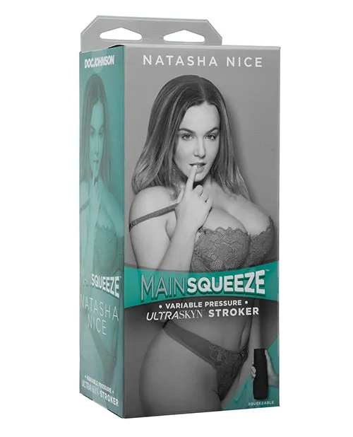 Main Squeeze Natasha Nice Pussy Stroker Doc Johnson Male Sex Toys