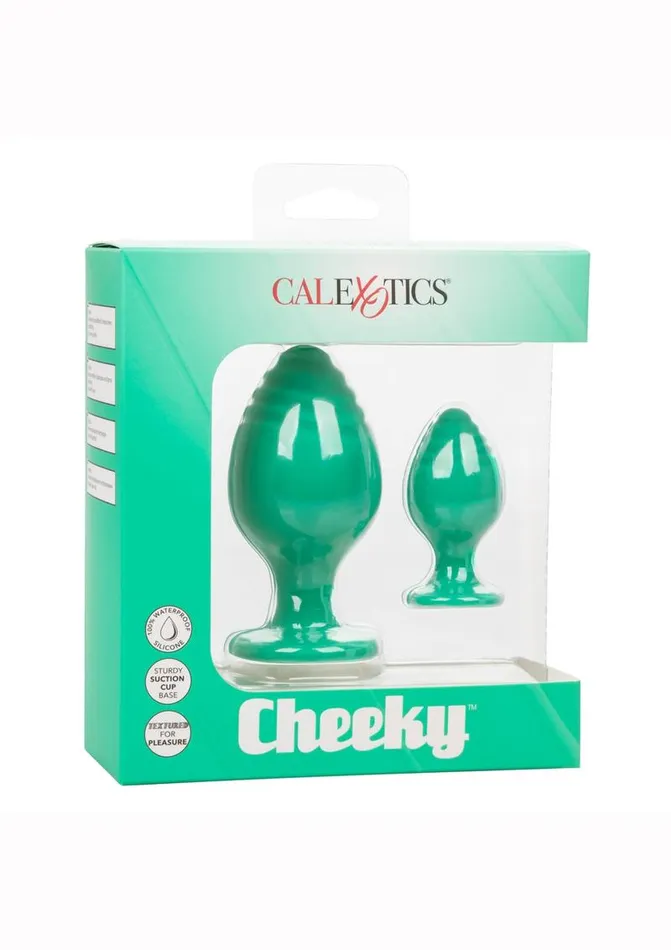 Male Sex Toys Cheeky Cheeky Silicone Textured Anal Plugs