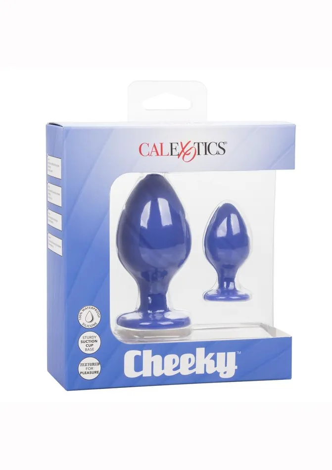Male Sex Toys Cheeky Cheeky Silicone Textured Anal Plugs