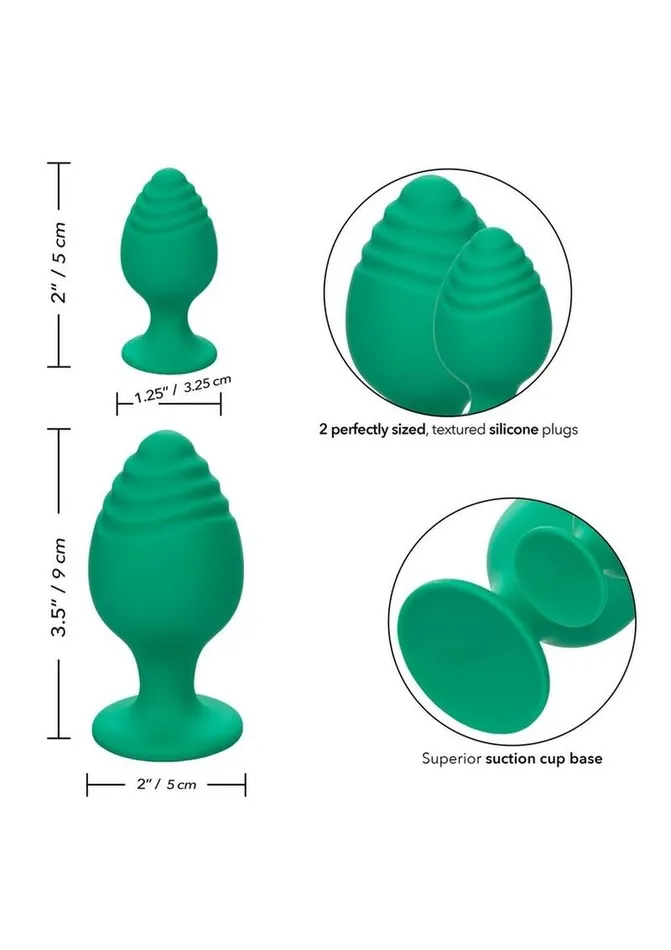 Male Sex Toys Cheeky Cheeky Silicone Textured Anal Plugs