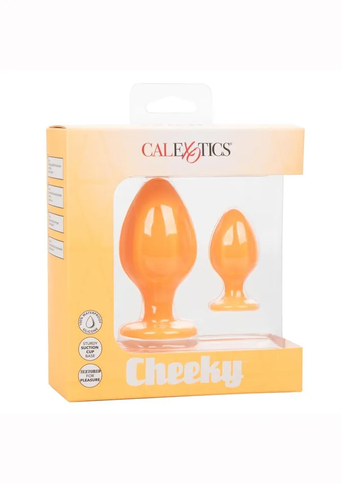 Male Sex Toys Cheeky Cheeky Silicone Textured Anal Plugs