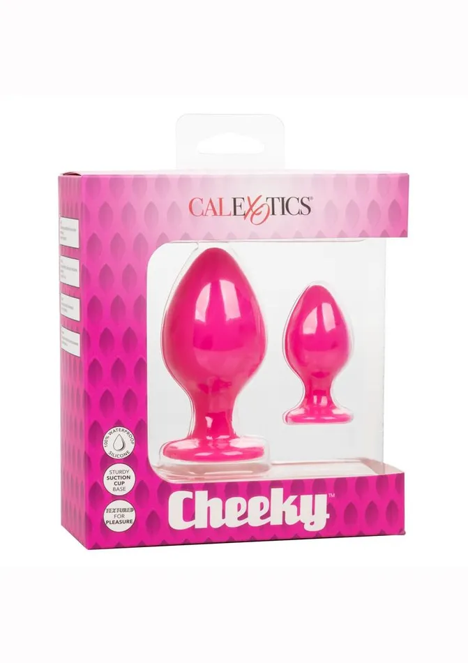 Male Sex Toys Cheeky Cheeky Silicone Textured Anal Plugs