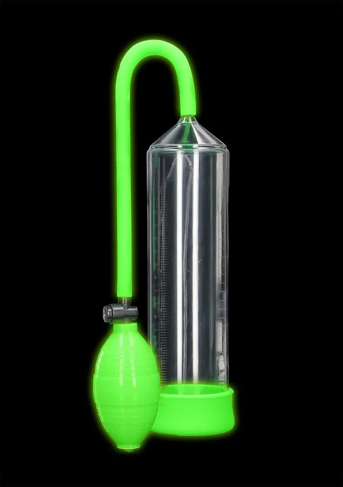 Male Sex Toys Classic Penis Pump Glow In The Dark Shots America