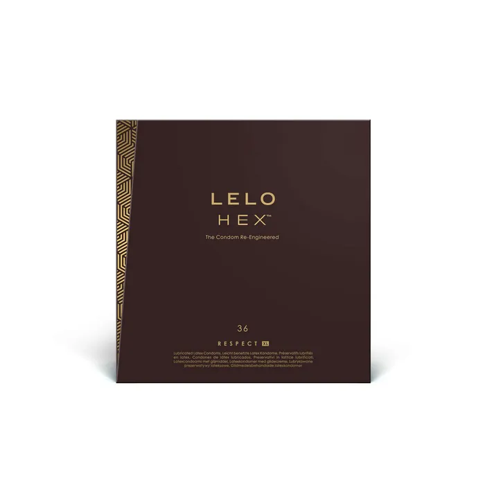 Male Sex Toys LELO Hex Respect XL Condoms 36pk LELO