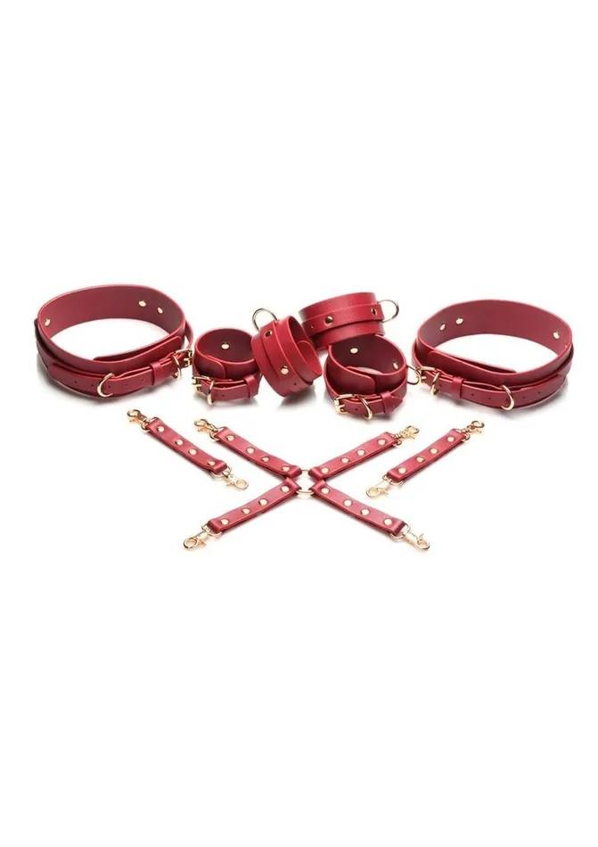 Male Sex Toys Master Series Crimson Tied Master Series Crimson Captive Thigh Wrist Ankle Hog Tie Restraints Male Sex Toys Master Series Crimson Tied Master Series Crimson Captive Thigh Wrist Ankle Hog Tie Restraints