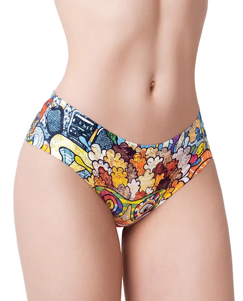 Male Sex Toys Mememe Usa LLC Mememe Psychotropical Trash Printed Slip Small Male Sex Toys Mememe Usa LLC Mememe Psychotropical Trash Printed Slip Small