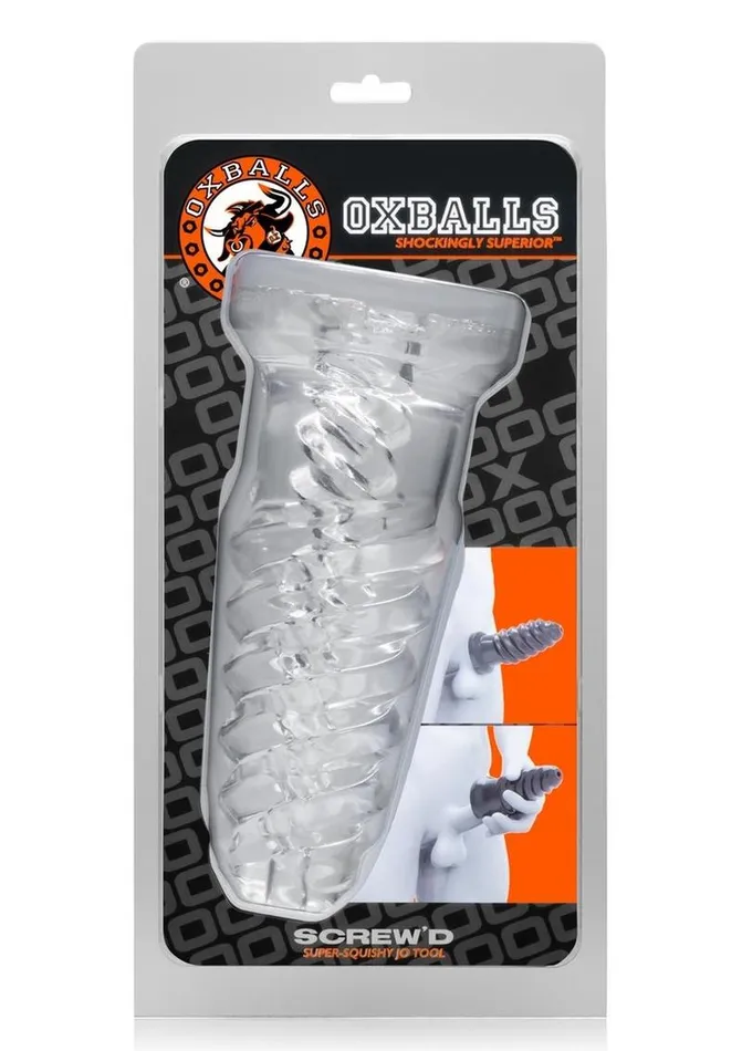 Male Sex Toys Oxballs Screwd SuperSquishy Masturbator Oxballs