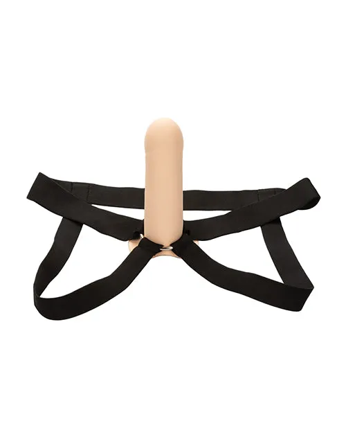 Male Sex Toys Performance Maxx Penis Extension with Harness Ivory California Exotic Novelties