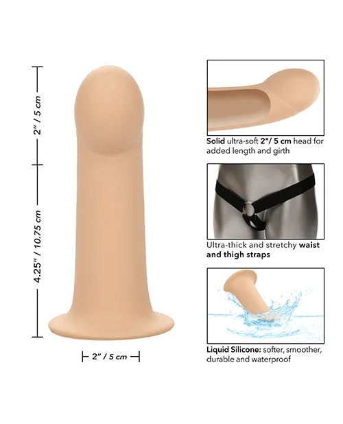 Male Sex Toys Performance Maxx Penis Extension with Harness Ivory California Exotic Novelties