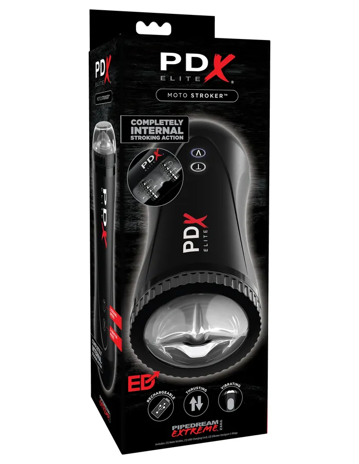 Male Sex Toys Pipedream Pipedream Extreme Elite Moto Stroker
