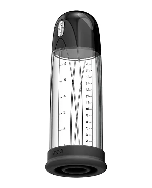 Male Sex Toys Savvy Co VeDO Rechargeable Penis Pump Just Black