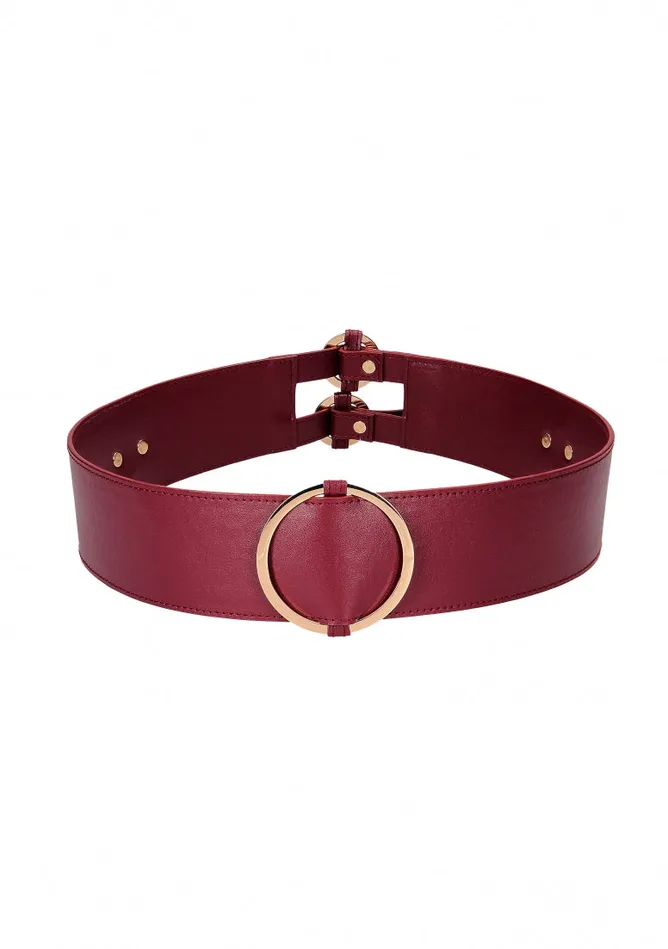 Male Sex Toys Shots America Ouch Halo Waist Belt Lxl Burgundy