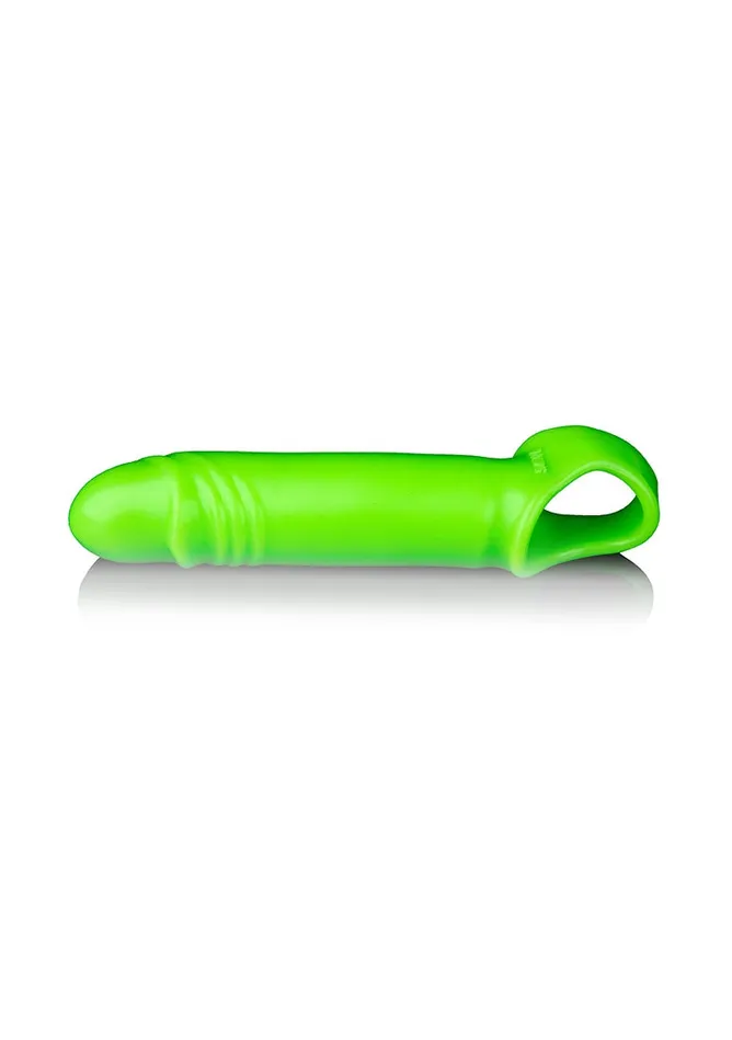 Male Sex Toys Shots America Smooth Stretchy Penis Sleeve Glow In The Dark