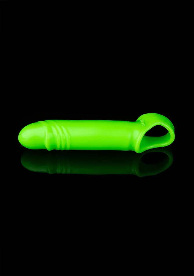 Male Sex Toys Shots America Smooth Stretchy Penis Sleeve Glow In The Dark