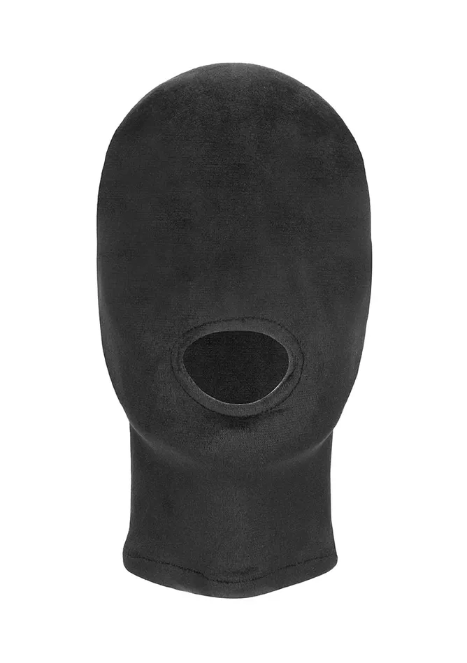 Male Sex Toys Shots America Velvet Velcro Mask With Mouth Opening