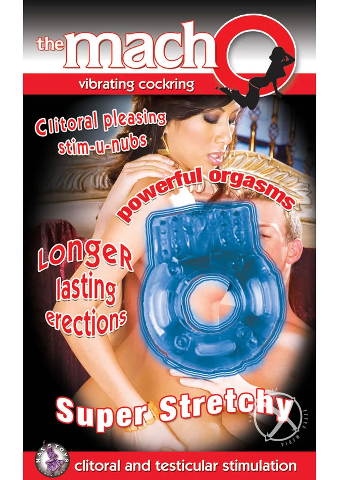 Male Sex Toys The Macho Vibrating Cock Ring Macho