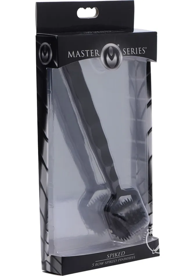 Master Series Male Sex Toys Master Series Spiked 5 Row Pinwheel