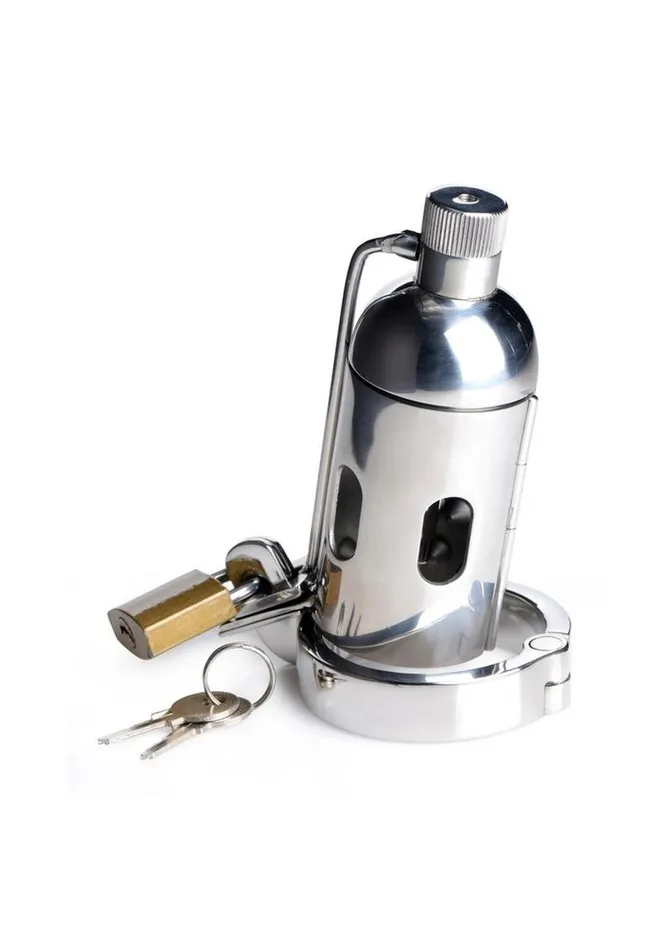 Master Series Spike Chamber Chastity Cage Stainless Master Series Male Sex Toys Master Series Spike Chamber Chastity Cage Stainless Master Series Male Sex Toys