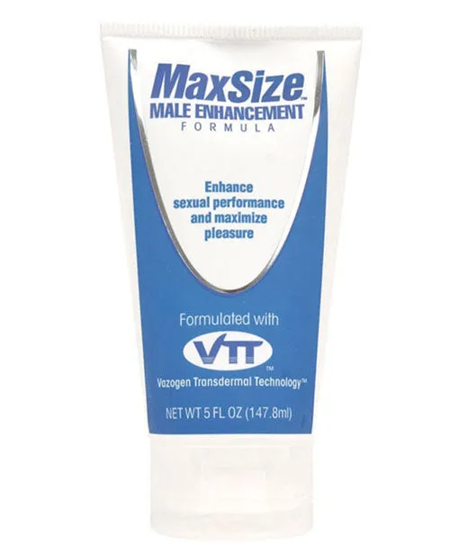 Max Size Male Enhancement Cream 5 oz Tube MD Science Lab Male Sex Toys