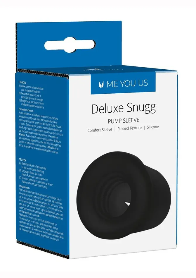 ME YOU US Deluxe Snug Silicone Pump Comfort Sleeve Me You Us Male Sex Toys ME YOU US Deluxe Snug Silicone Pump Comfort Sleeve Me You Us Male Sex Toys