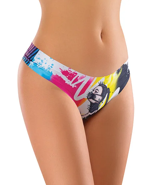 Mememe Cabal Margot Printed Thong Small Mememe Usa LLC Male Sex Toys