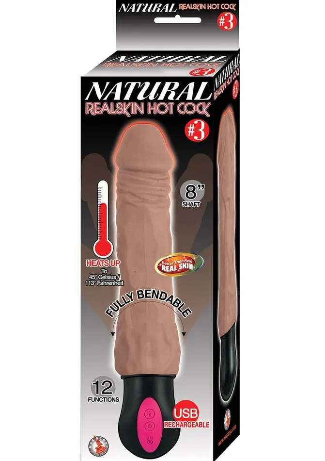 Natural Realskin Hot Cock 3 Rechargeable Warming Dildo Natural Female Sex Toys Natural Realskin Hot Cock 3 Rechargeable Warming Dildo Natural Female Sex Toys