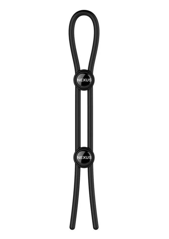 Nexus Forge Double Adjustable Lasso Silicone Cock Ring Nexus Male Sex Toys Nexus Forge Double Adjustable Lasso Silicone Cock Ring Nexus Male Sex Toys