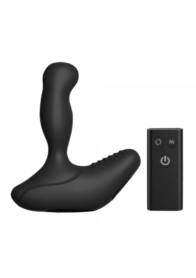 Nexus Revo Stealth Rechargeable Silicone Rotating Prostate Massager with Remote Control Nexus Anal