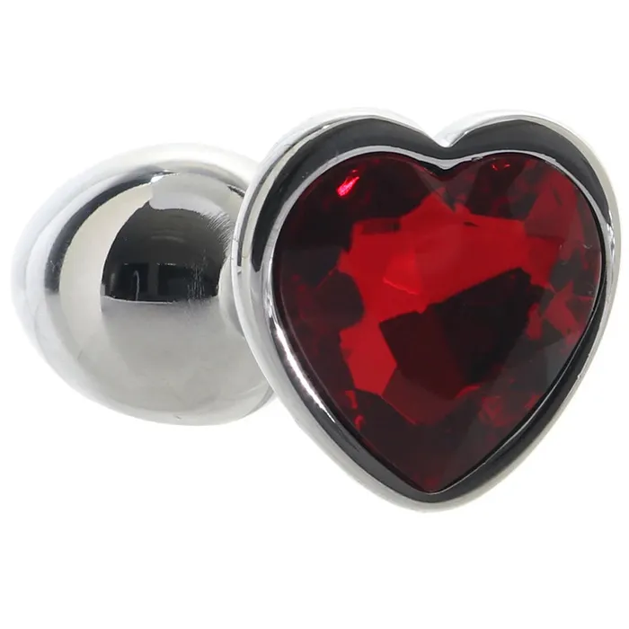 Nice and nasty Bz Jewel Small Ruby Heart Plug Anal
