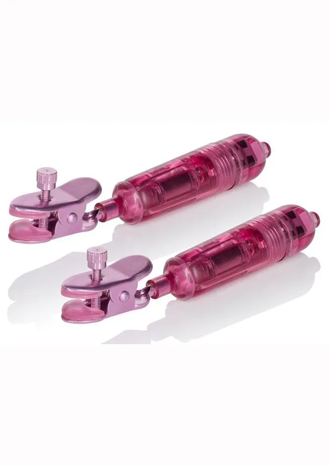 Nipple Play One Touch Vibrating Nipple Clamps Nipple Play Couples