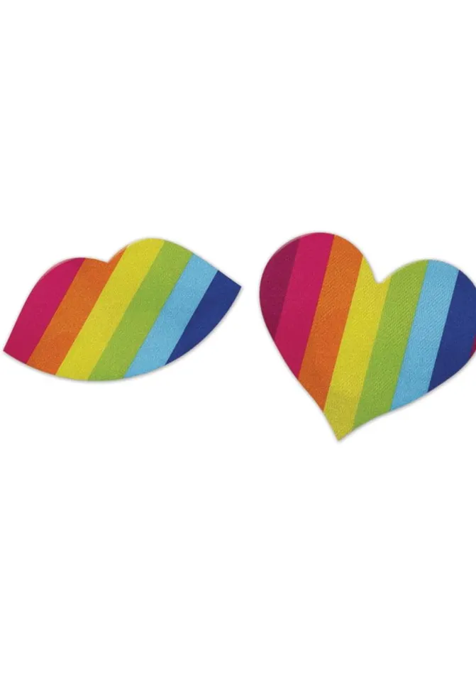 Nipplicious Female Sex Toys Nipplicious Rainbow Nipple Pasties 2 Pairs