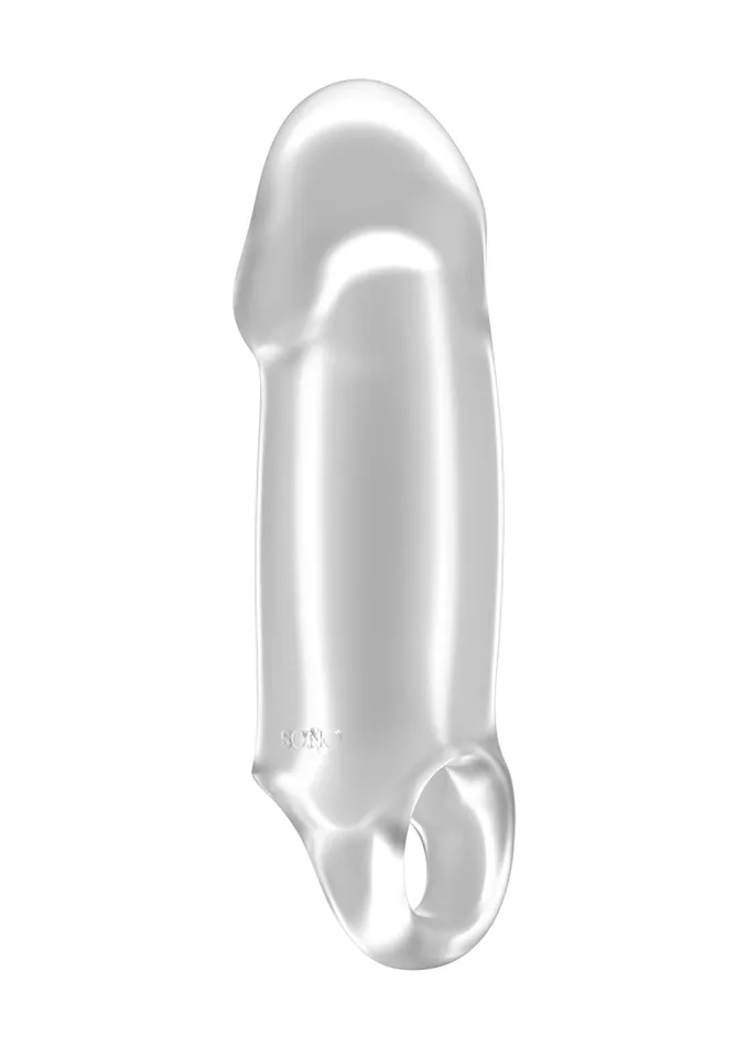 No37 Stretchy Thick Penis Extension Translucent Shots America Male Sex Toys No37 Stretchy Thick Penis Extension Translucent Shots America Male Sex Toys
