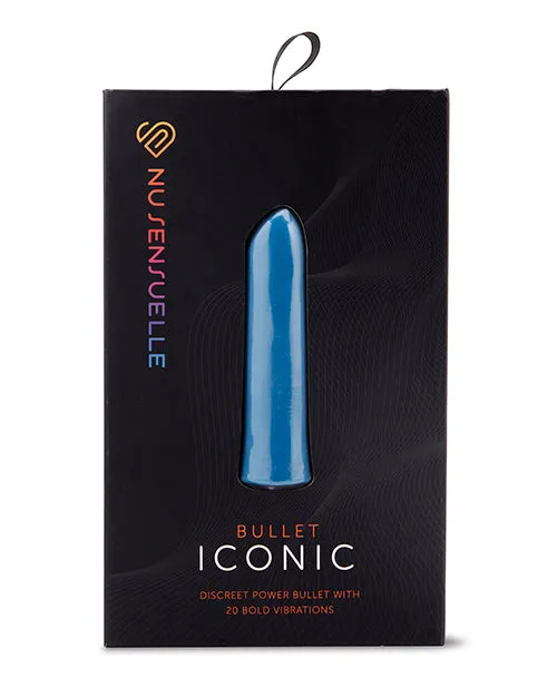 Novel Creations Usa INC Vibrators Nu Sensuelle Iconic Bullet Deep Turquoise