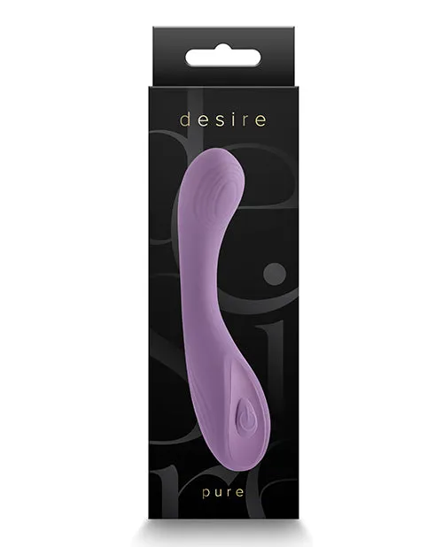 Ns Novelties INC Vibrators Desire Pure Petite Vibrator Gray