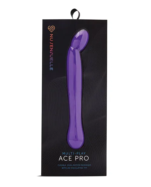 Nu Sensuelle Ace Pro Prostate G Spot Vibe Purple Novel Creations Usa INC Vibrators