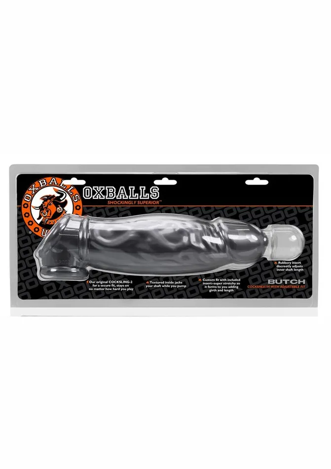 Oxballs Male Sex Toys Oxballs Butch Cock Sheath Penis Extender Oxballs Male Sex Toys Oxballs Butch Cock Sheath Penis Extender